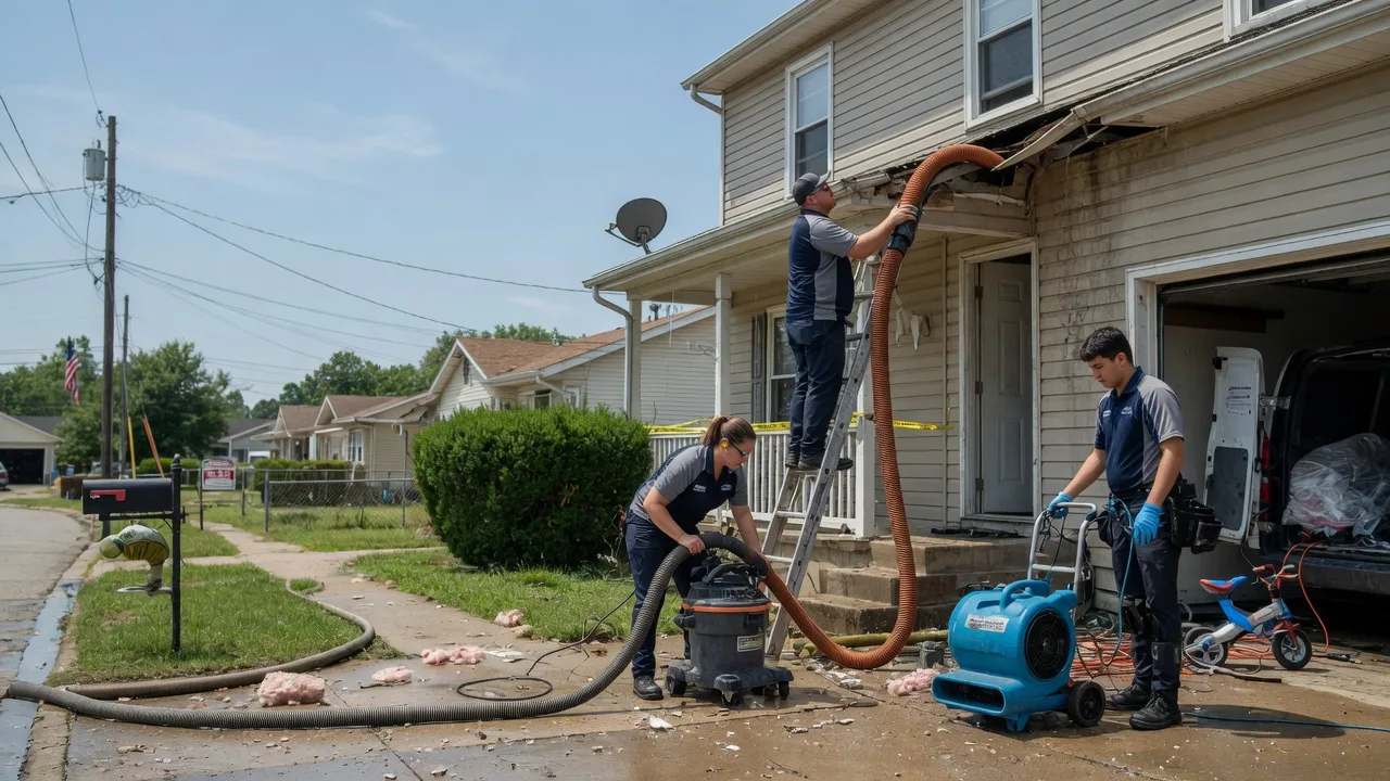 Water Damage Restoration in Poughkeepsie, AR near me